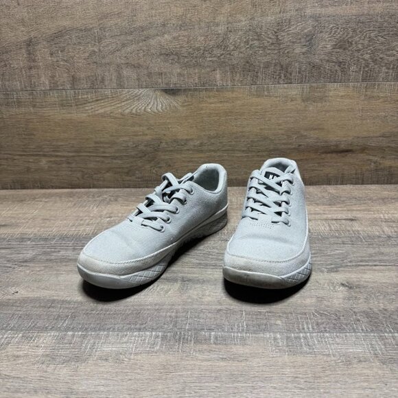 NOBULL Gray Canvas Trainer Athletic Shoes Women's Size 8.5 - Picture 1 of 7